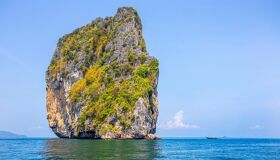 Alone Islet near the Beach in the South of Thailand